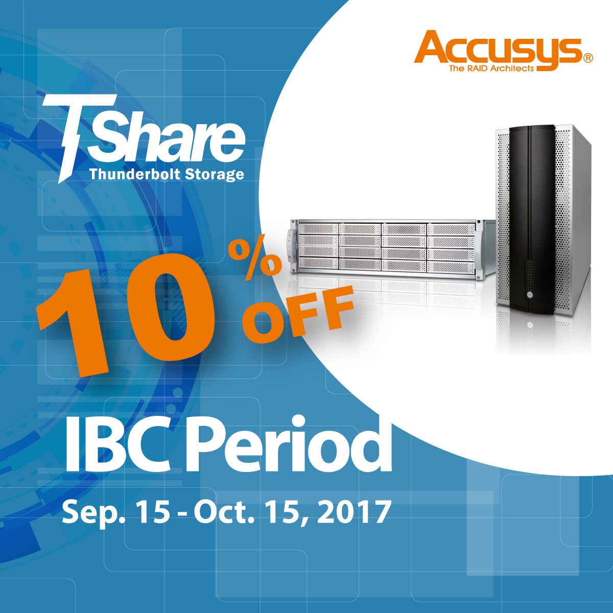 Thank you to everyone who participated in #IBC2017 with us.
The limited time only 10% off from Sep 15th - Oct 15th  is still running!