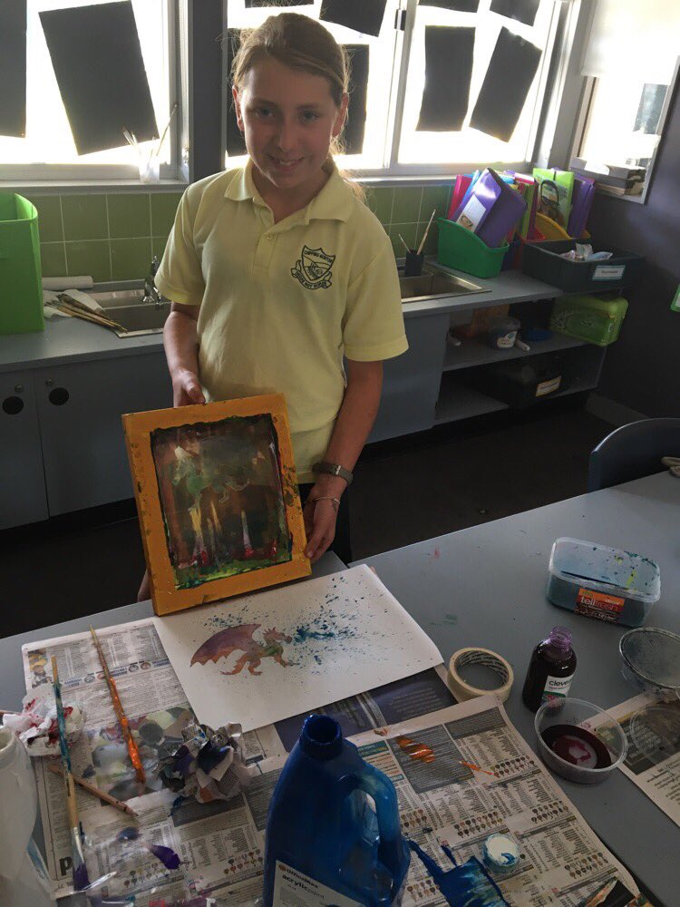 Had a blast with 5/6magenta today learning to screen print <a href="/Chipping_no_PS/">Chipping Norton PS</a>