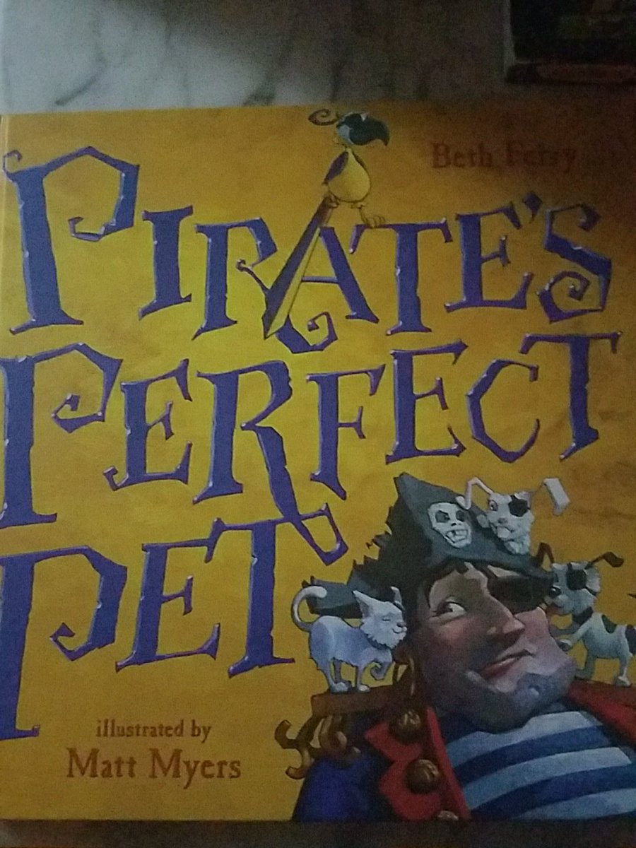 C_Holly19's tweet photo. Can't think of a better day to read this book! #TalkLikeAPirateDay #piratesperfectpet #MAT18 https://t.co/6zxDuLip6W