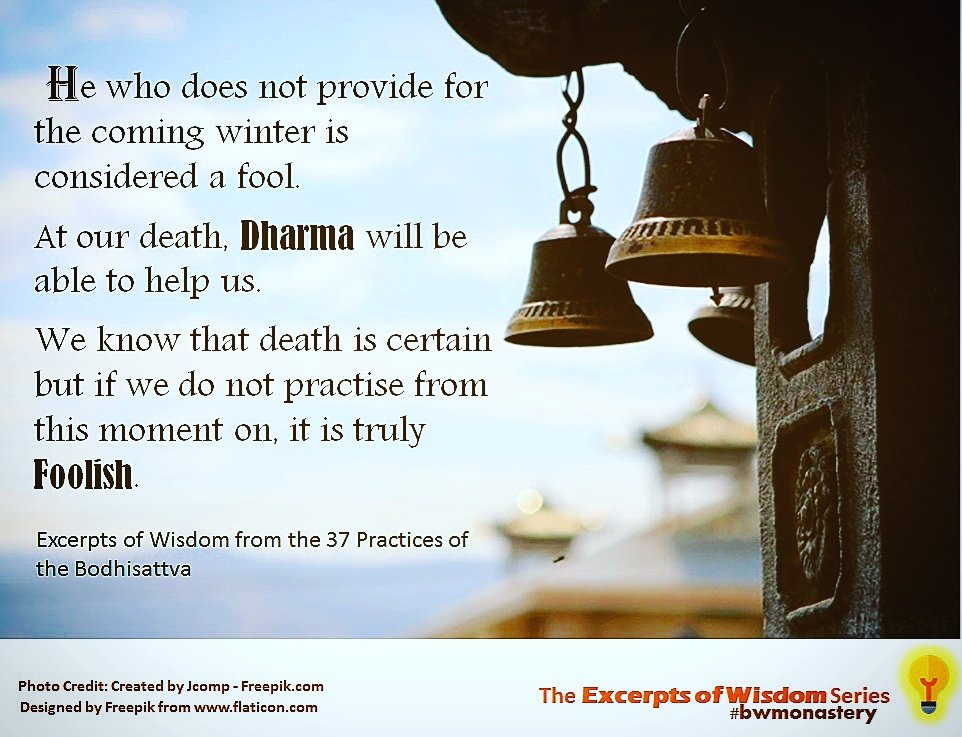 DDharmaDosage's tweet photo. 20092017 Wow Wow Wednesday
Excerpt of Wisdom
#bwmonastery #buddhism #dharma #lamrim #Wisdom https://t.co/kgmm3K7zvd