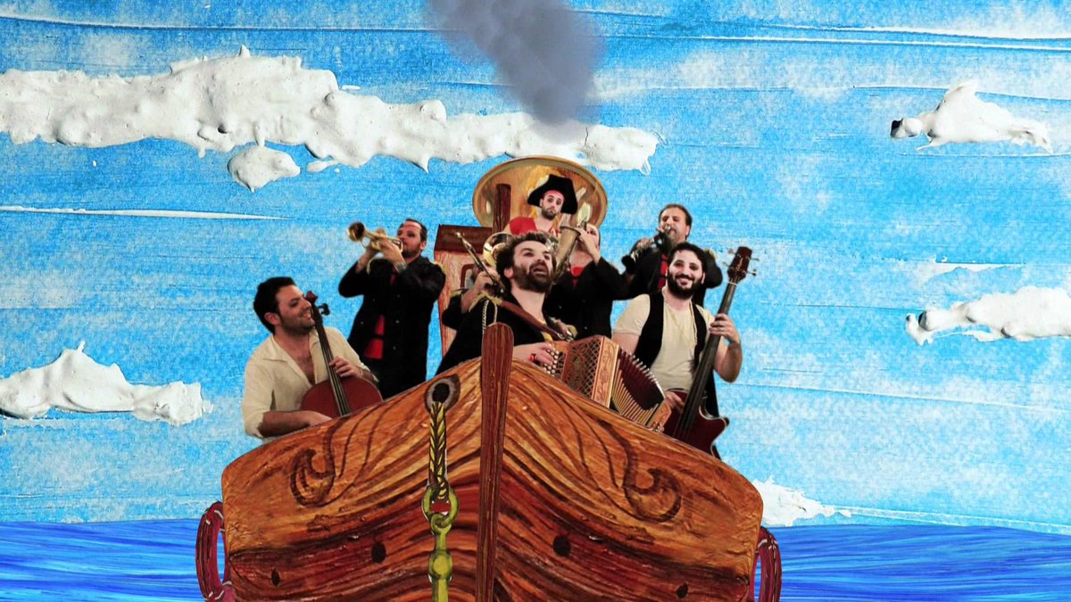 telamure's tweet photo. Une vraie odyssée méditerranéenne au @LeBalRital du 16/09 à La Marbrerie de Montreuil, avec @bandadriatica !!

https://t.co/dXFamx0oX3 https://t.co/lrHLKvndEE