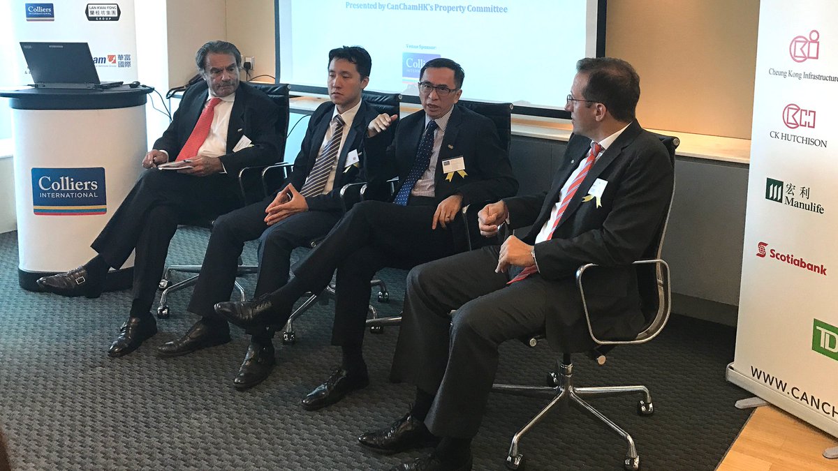 ColliersHK's tweet photo. #Colliers and industry experts joined forces to discuss the investment potential of #Self_Storage industry. @CanChamHK https://t.co/zt0dSt0uBi