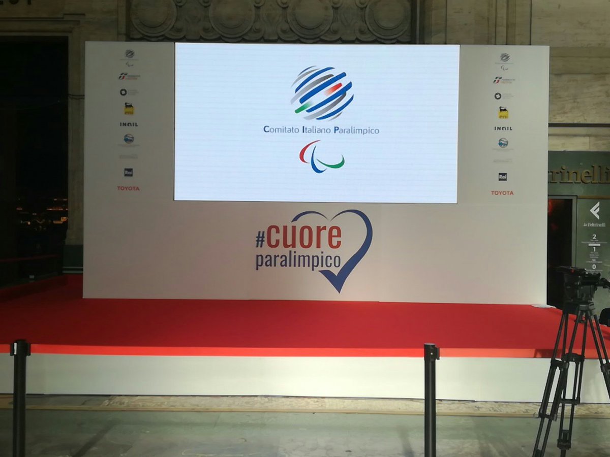 È tutto pronto per la presentazione degli ambasciatori dello sport paralimpico. Diretta sulla pagina Facebook del Comitato Paralimpico.