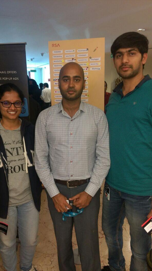 GarimaBaweja123's tweet image. Congrats Rahul for hitting bully eye on #integerOverflow #rsaindiasummit