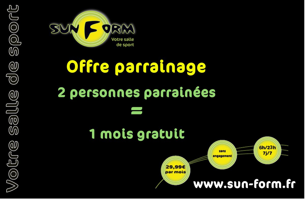 Sunformagen's tweet photo. #agen #sunform #sunformagen #fitness #musculation #gym #pilates #HealthyFood  #2017 #lotetgaronne https://t.co/hFUMxbg5af