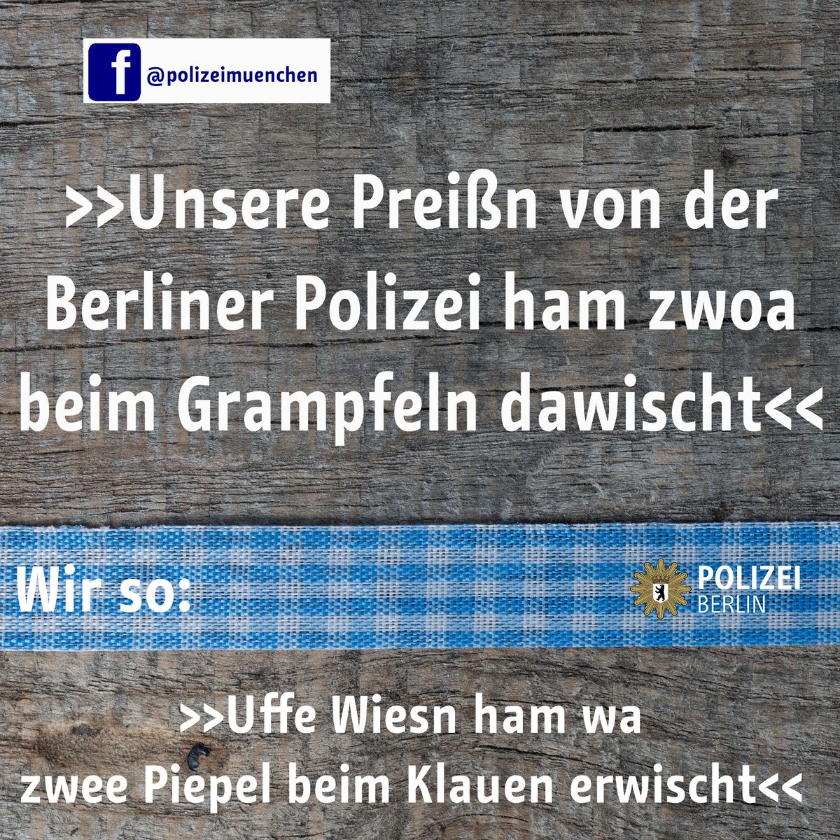 Unsere #Pickpocket-Fahnder nahmen im Festzelt auf der #Wiesn🍻 zwei Jackendiebe fest.

#Goodjob #LKA

via <a href="/PolizeiMuenchen/">Polizei München</a> 
^tsm