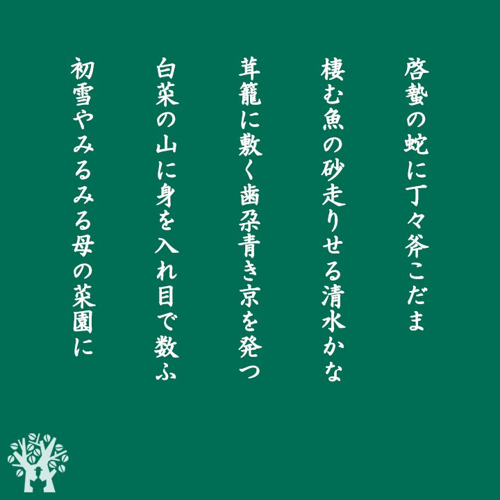 文學の森「俳句界」編集部 on X: 