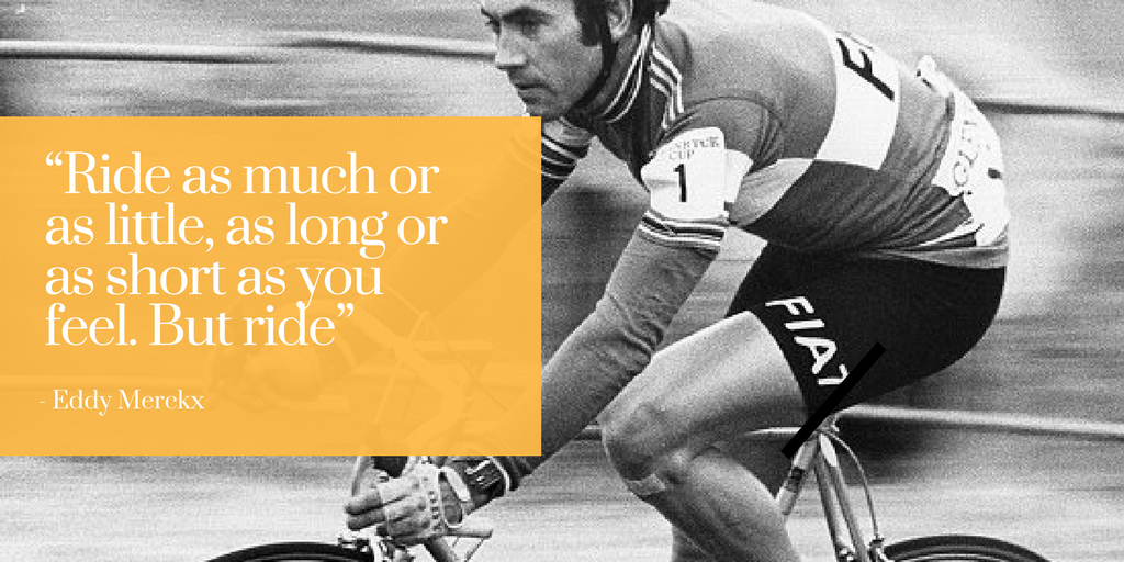 ScropsScotland's tweet photo. “Ride as much or as little, as long or as short as you feel. But ride” – Eddy Merckx #bikelife #outsideisfree #WednesdayWisdom #SCROPS2018 https://t.co/Qmr5CKnB0B