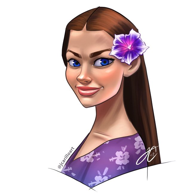 JCarilloArt's tweet photo. B4 I call it a night &amp;netflix, I decided to do the @Sketch_Dailies challenge of the #KikyoSnowflake. Still counts right? It's in her hair 😁 https://t.co/xc2iu3Gqwr