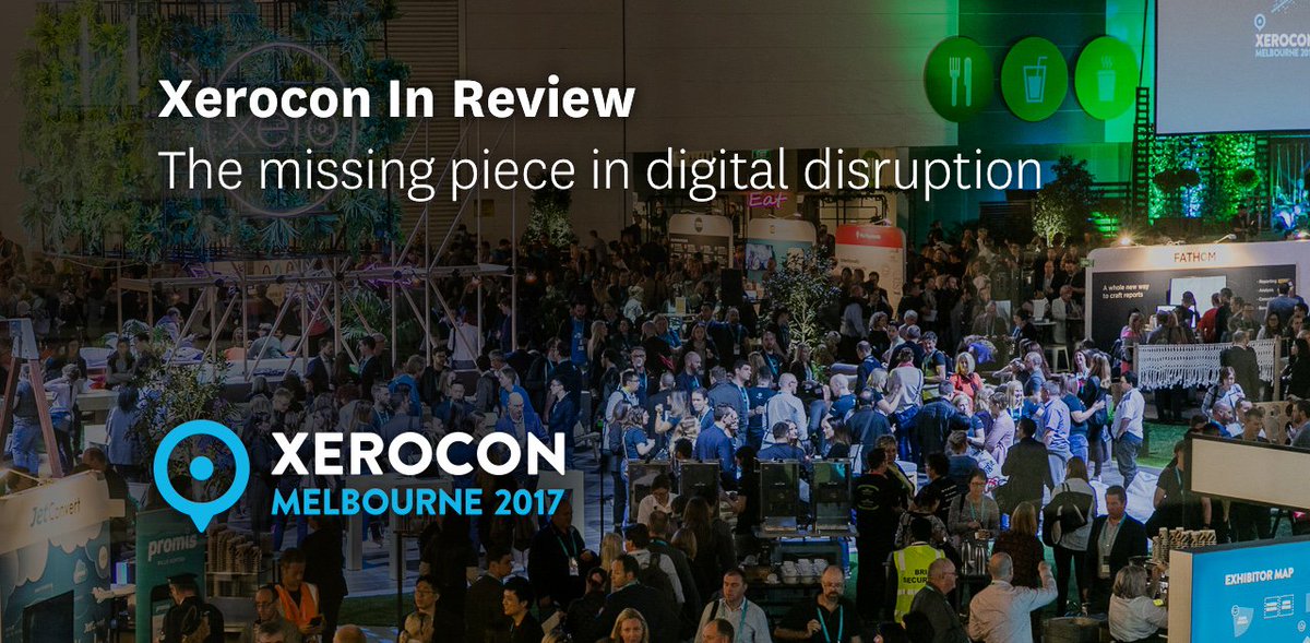 Xero's tweet image. #Xerocon in Review: How do you run a beautiful business in the age of machines?  👉 ow.ly/FfH030fhLFK