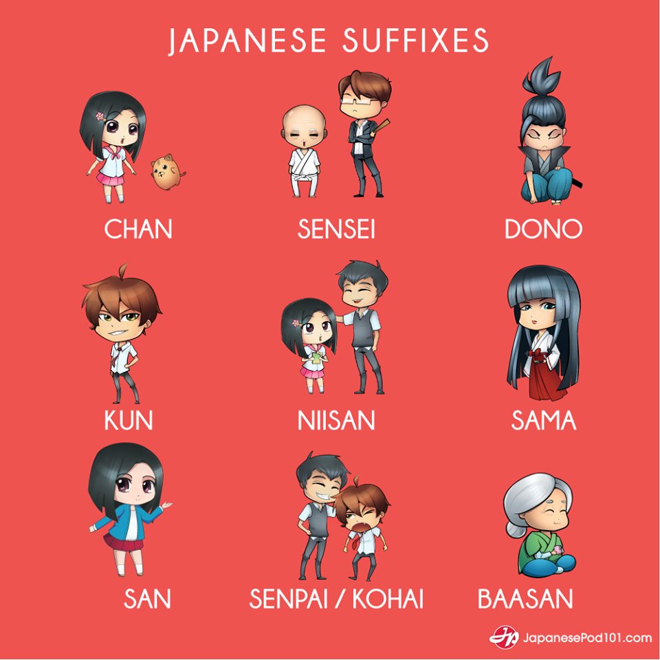 Japanesepod101 On Twitter Do You Know What Japanese Suffix To Use 