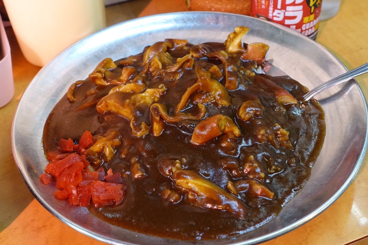 カレー様 En Twitter 苫小牧 マルトマ食堂 ホッキカレー なんとなく食べとくかーと思って行ったら超人気店で行列 30分以上並んだ ガラナよく見たらホッキカレー専用w