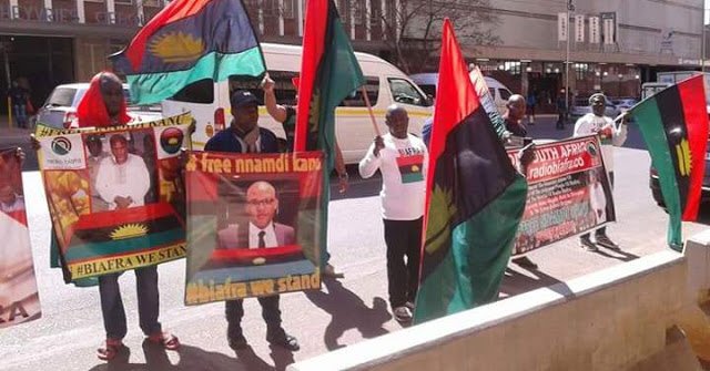 Watch Biafra protest against the Buhari military invasion of the South East zone in the United Nations Office New York via Operation Python Dance.