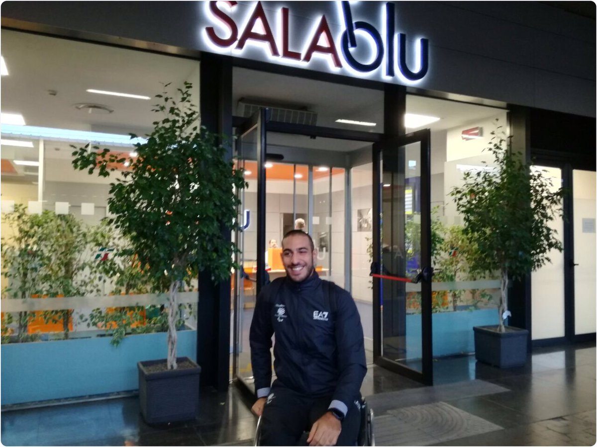 In viaggio con <a href="/SarriAlessio/">alessio sarri</a> e #giuliopapi verso #milanocentrale per #CuoreParalimpico c'è una energia incredibile qui!