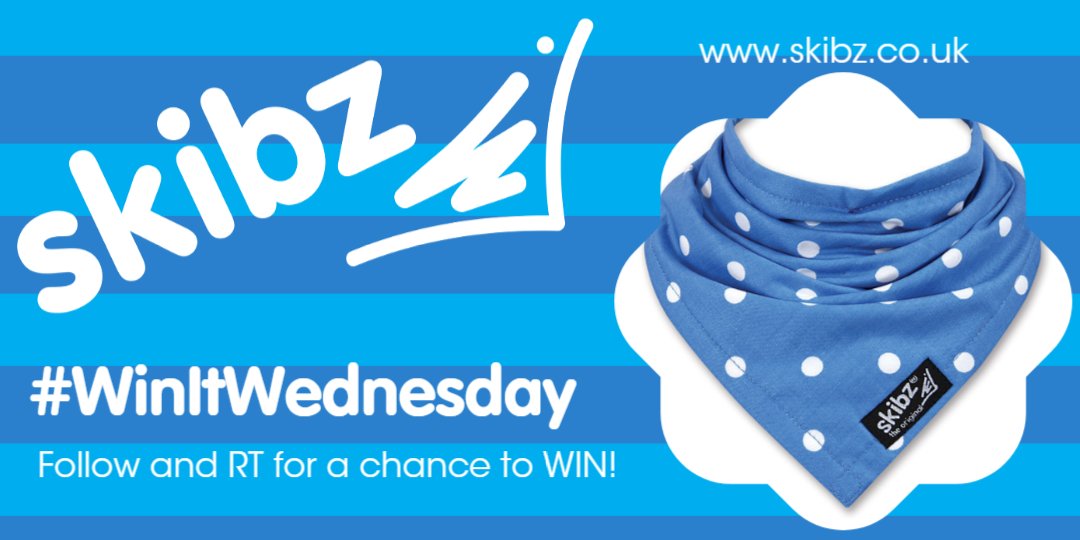 FW &amp; RT for your chance to win this Skibz #dribblebib #winitwednesday Winners selected at 8.00pm. Good luck! xx