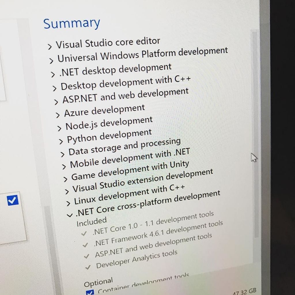 Barnacules's tweet image. I'll just install everything! You never know what you might want to develop! #Codegasm