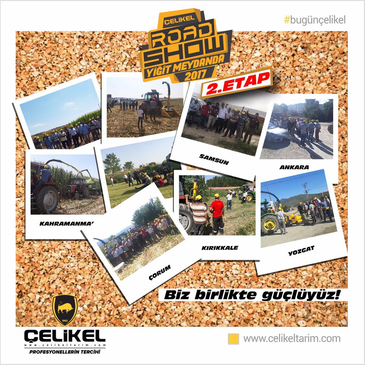 celikelco's tweet photo. Anadolu Topraklarını Karış Karış Sizler İçin Dolaşmaya Devam Ediyoruz. Biz Birlikte Güçlüyüz!
#celikel #roadshow #etap2 #bizbirliktegüçlüyüz https://t.co/YiDSWZOMxw