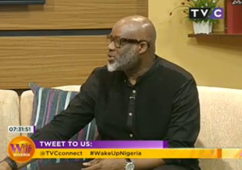 TVCconnect's tweet photo. Couples stop being friends when they become husband &amp; wife, that's why they can't handle conflict when it comes.@lanreolusola #WakeUpNigeria https://t.co/85CU38SZYd