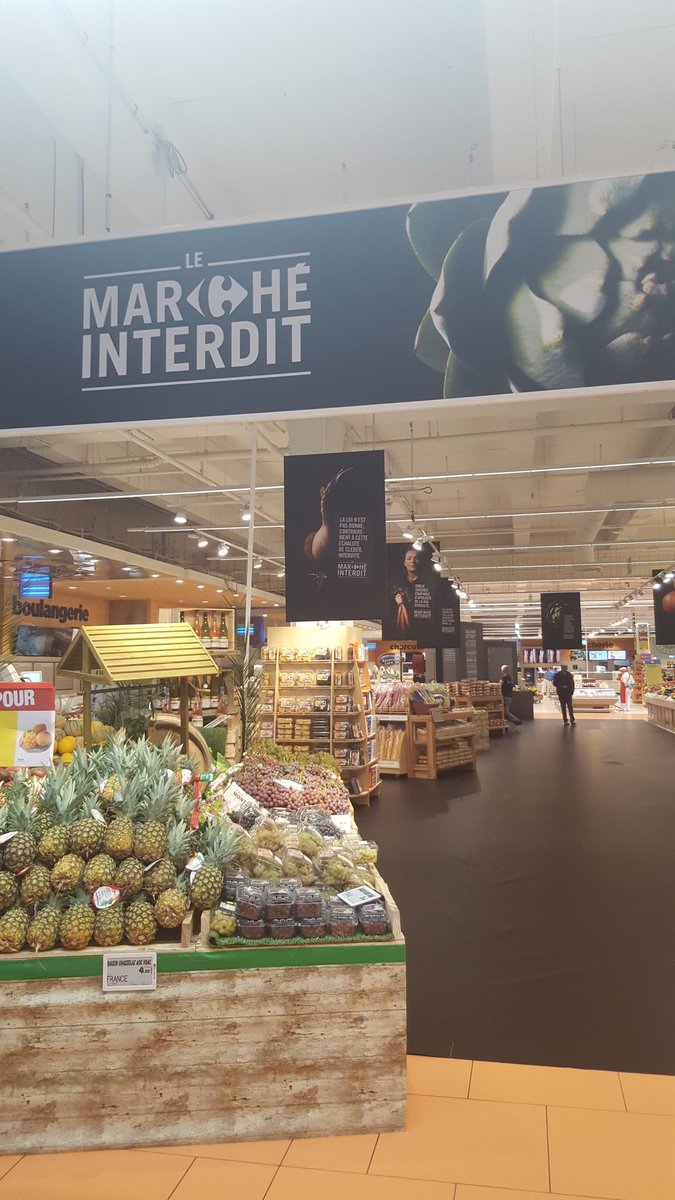 BRAY79's tweet photo. Le marché interdit de carrefour une réalité en magasins https://t.co/9bpxEdZr4m
