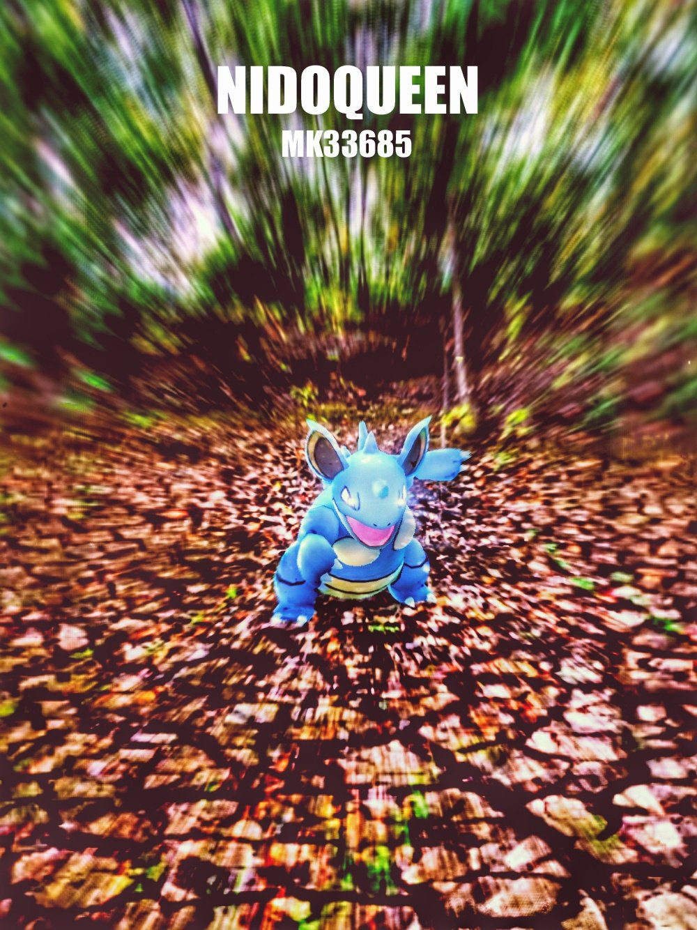 Mk 031 ニドクイン ニドクインの じしん Pokemongo ポケモンgo Mkポケモン写真 水色ポケモンar写真大会 T Co Tiepzhuoub Twitter