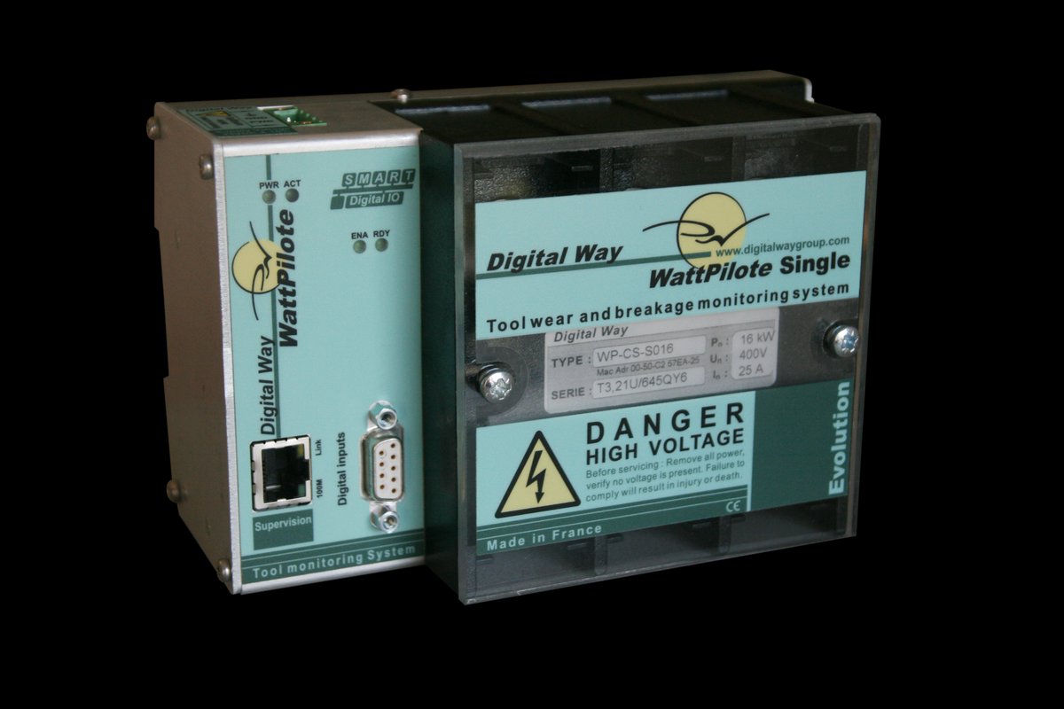 DigitalWayGroup's tweet image. #EMOHannover2017 Real time Monitoring of M2 tap on machining center.....No problem ! #WattPilote Hall 25, stand D18
#toolmonitoring