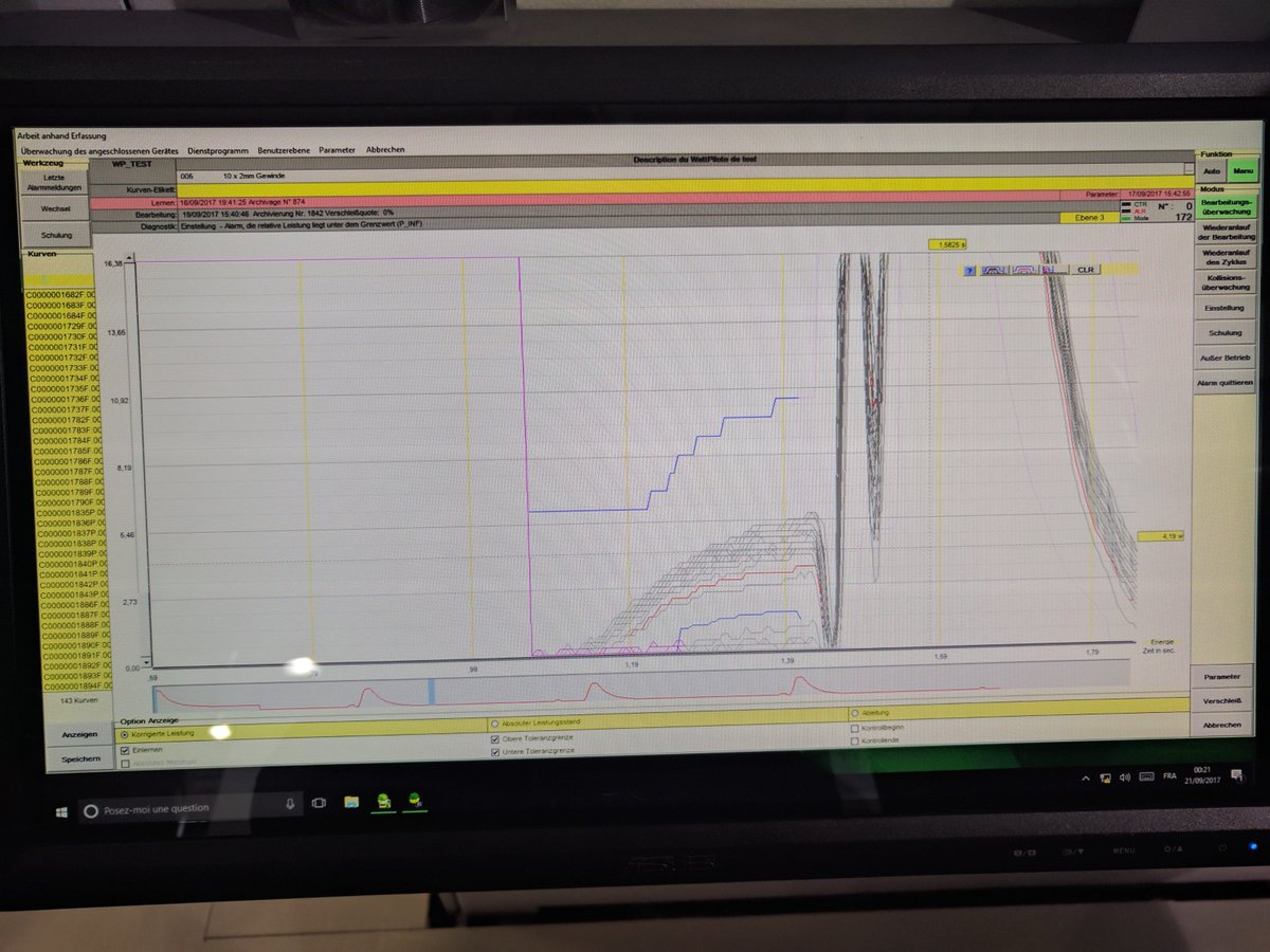 DigitalWayGroup's tweet image. #EMOHannover2017 Real time Monitoring of M2 tap on machining center.....No problem ! #WattPilote Hall 25, stand D18
#toolmonitoring