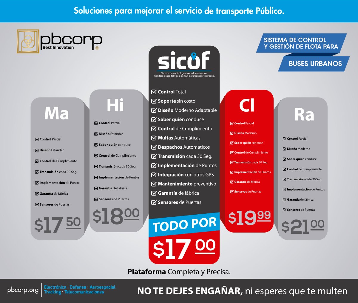 pbcorp_sa's tweet photo. TRANSPORTISTA NO TE DEJES ENGAÑAR, NI ESPERES QUE TE MULTE LA #ATM.👮‍♀️Nosotros si somos los mejores!🚌Llámanos al ☎️045116336 #SICOF #Pbcorp https://t.co/Q9honwO976