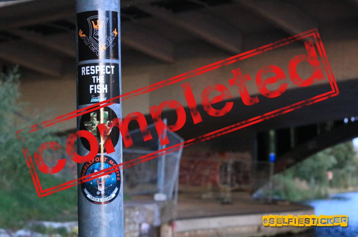 Auch unser Spot 4 wurde ist completed! Herzlichen Glückwunsch! 👍🏻😉
#selfiesticker #angelsportmoritz #angelwelt