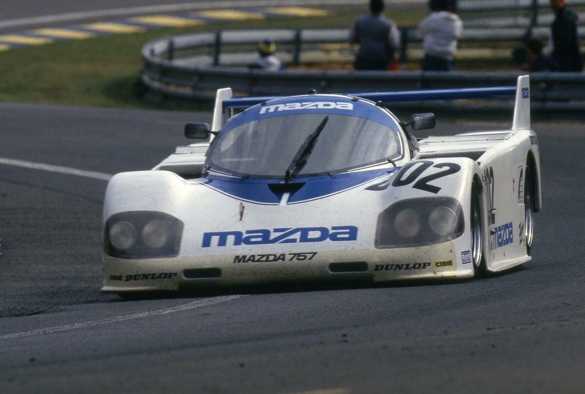 Mazda 757 appearing at #RRFM Fuji on the 24th. overall 7th @ 24 Le