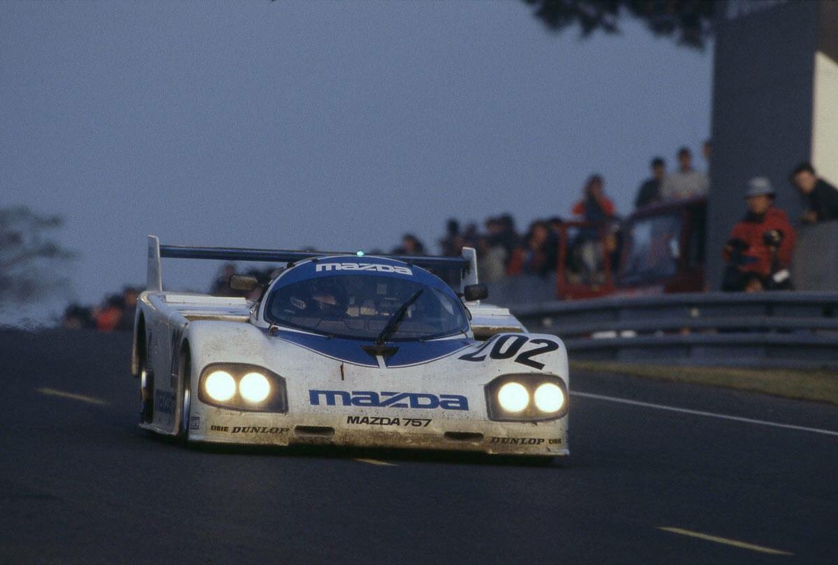 Mazda 757 appearing at #RRFM Fuji on the 24th. overall 7th @ 24 Le