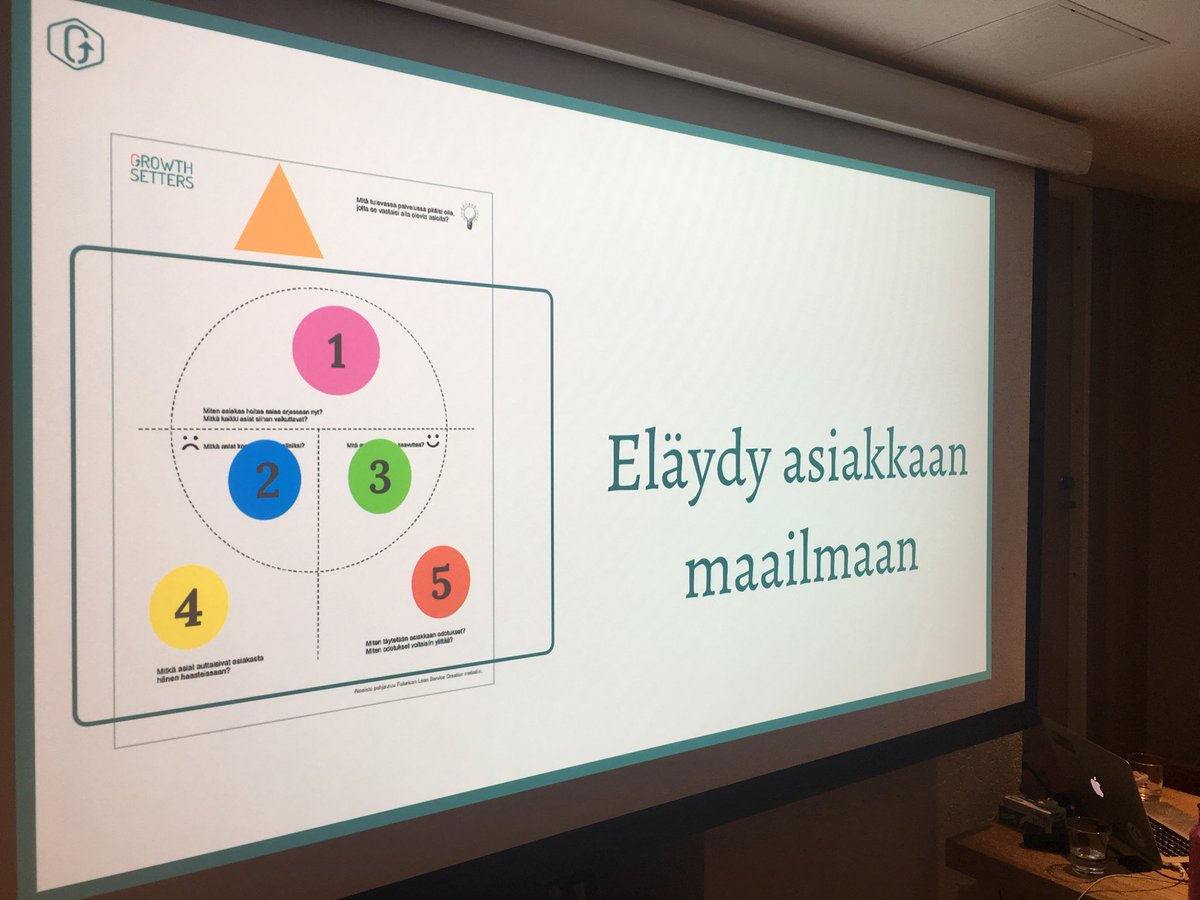 Sitten syöksytään täysillä asiakkaan maailmaan, arjen ongelmiin ja tulevaisuuden unelmiin #oivalluspäivä <a href="/jes_ry/">JyväskyläES</a> <a href="/Growthsetters/">Growthsetters</a>
