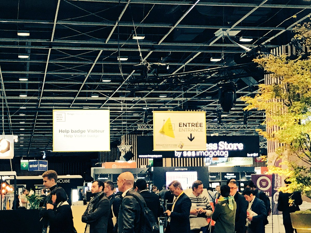 Paris Retail Week J2, Let's GO ! #ParisRetailWeek #prw2017 #greycell #gogogo #event #mbacme