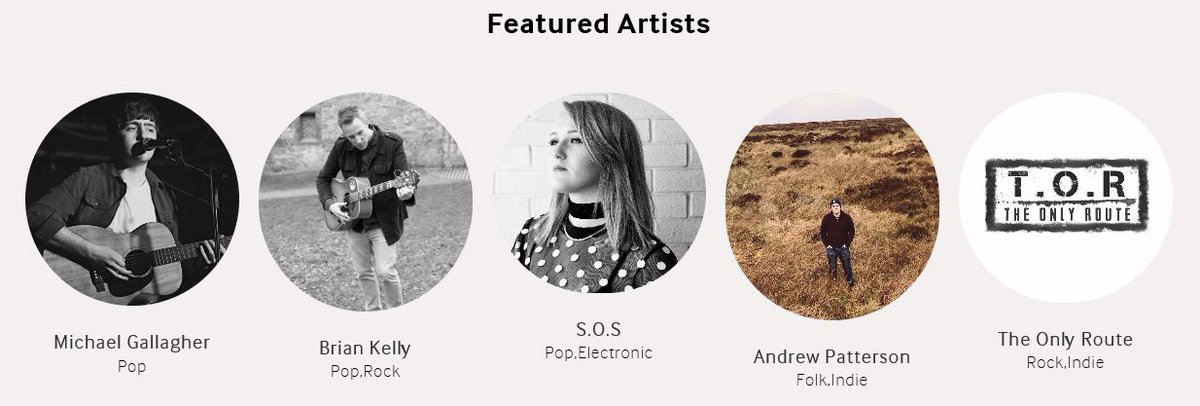 harrietjw's tweet photo. Today's featured artists: @mickyygall, @briankmuso, @andypattmusic, @officialtorband, @sophiesofficial  #SSDiscover https://t.co/s1MD8rzf7q
