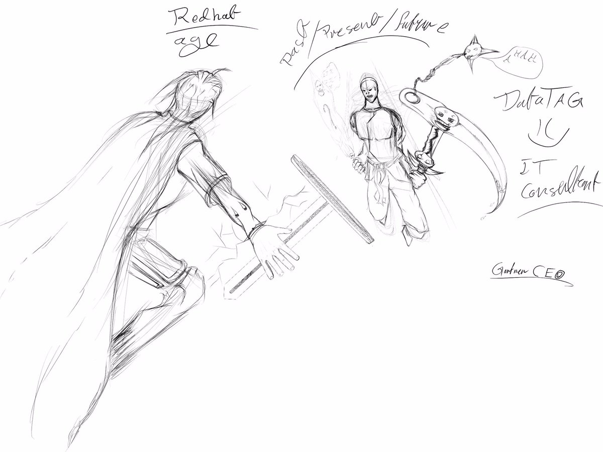 ArtSilverfox's tweet image. #redlinux #redhat #RHDT2017