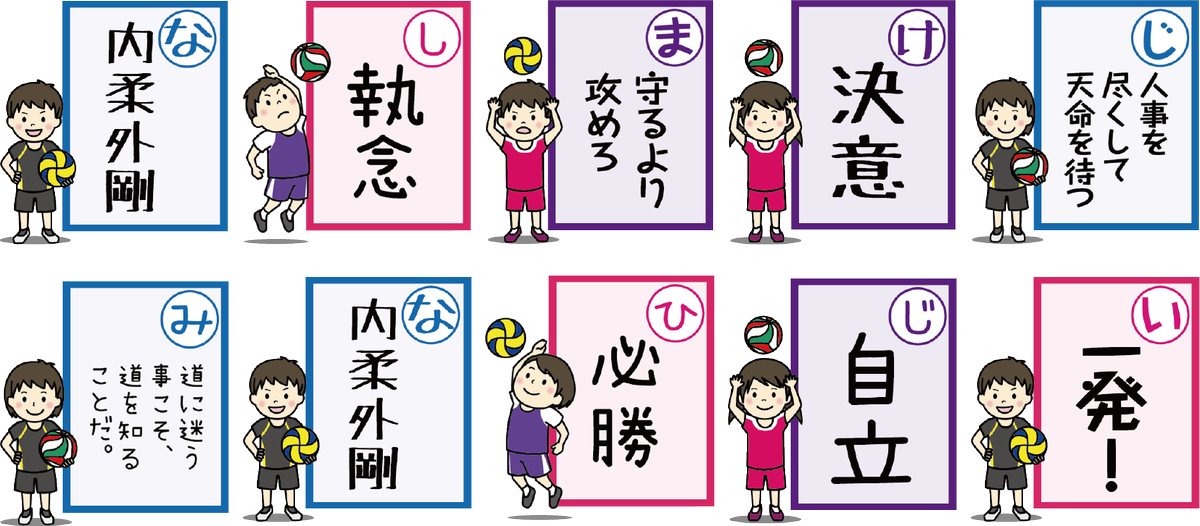 プリントアベニュー On Twitter プリアベの スポーツ少年団向けフリーイラスト素材集 スポーツ名言 格言付バレーボール10点を追加しました ご利用は無料です 是非 スポ少の広報などに ご活用ください Https T Co W1m6omutfu スポ少 フリーイラスト