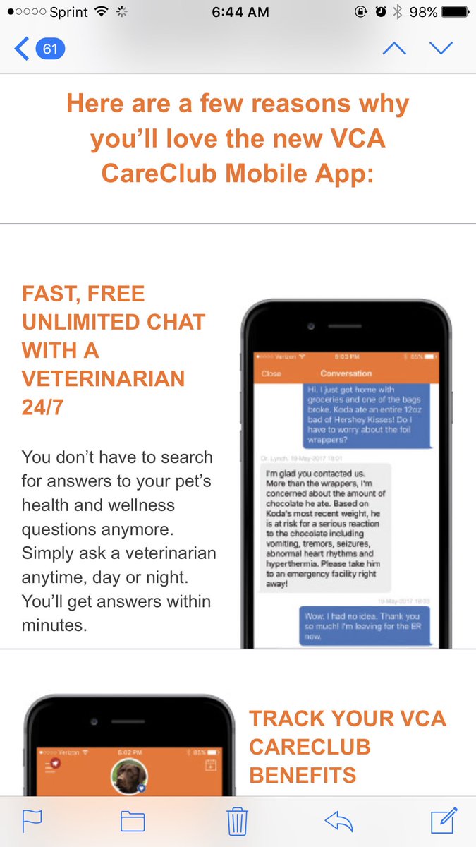 vca care club contact