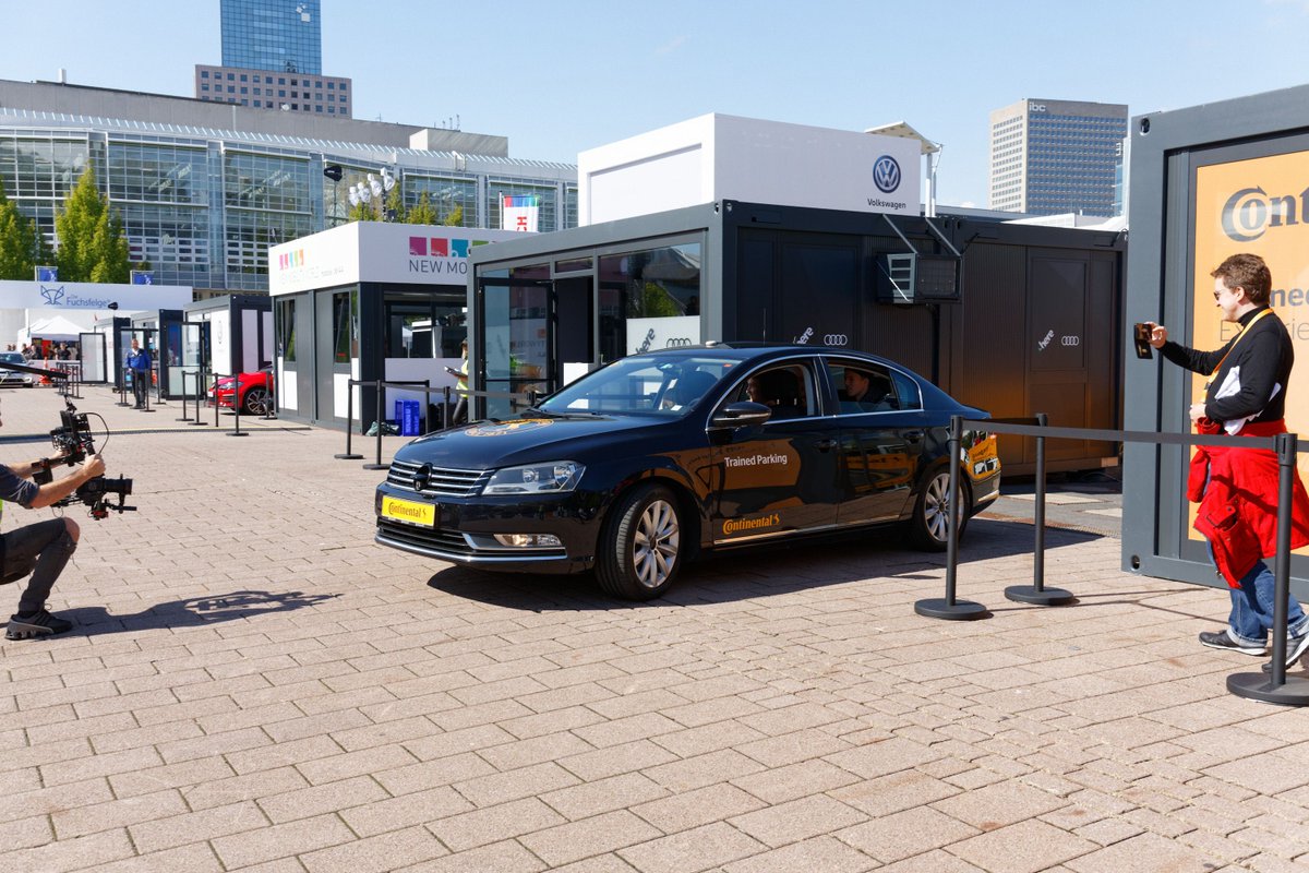 numobilityworld's tweet photo. Testing autonomous braking systems sounds like fun to you? The outdoor PARCOURS is the right place for you! https://t.co/UJQlbJIzv4 #NMW17 https://t.co/eTkAbWEiwy
