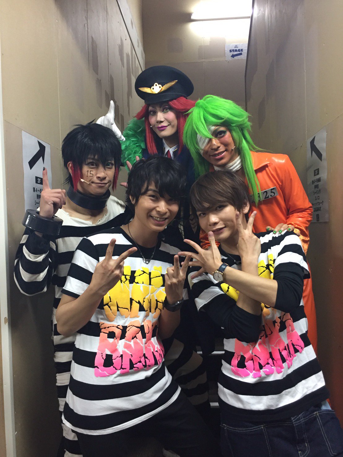 超 脱獄歌劇 ナンバカ 公式 V Tvittere 本日夜公演が無事に終了しました ご来場頂いた皆さん たくさん笑って頂けましたでしょうか また ナンゲキキャストとナンバカ声優の面会室 もたくさんの拍手ありがとうございました 気を付けてお帰り下さい 帰る