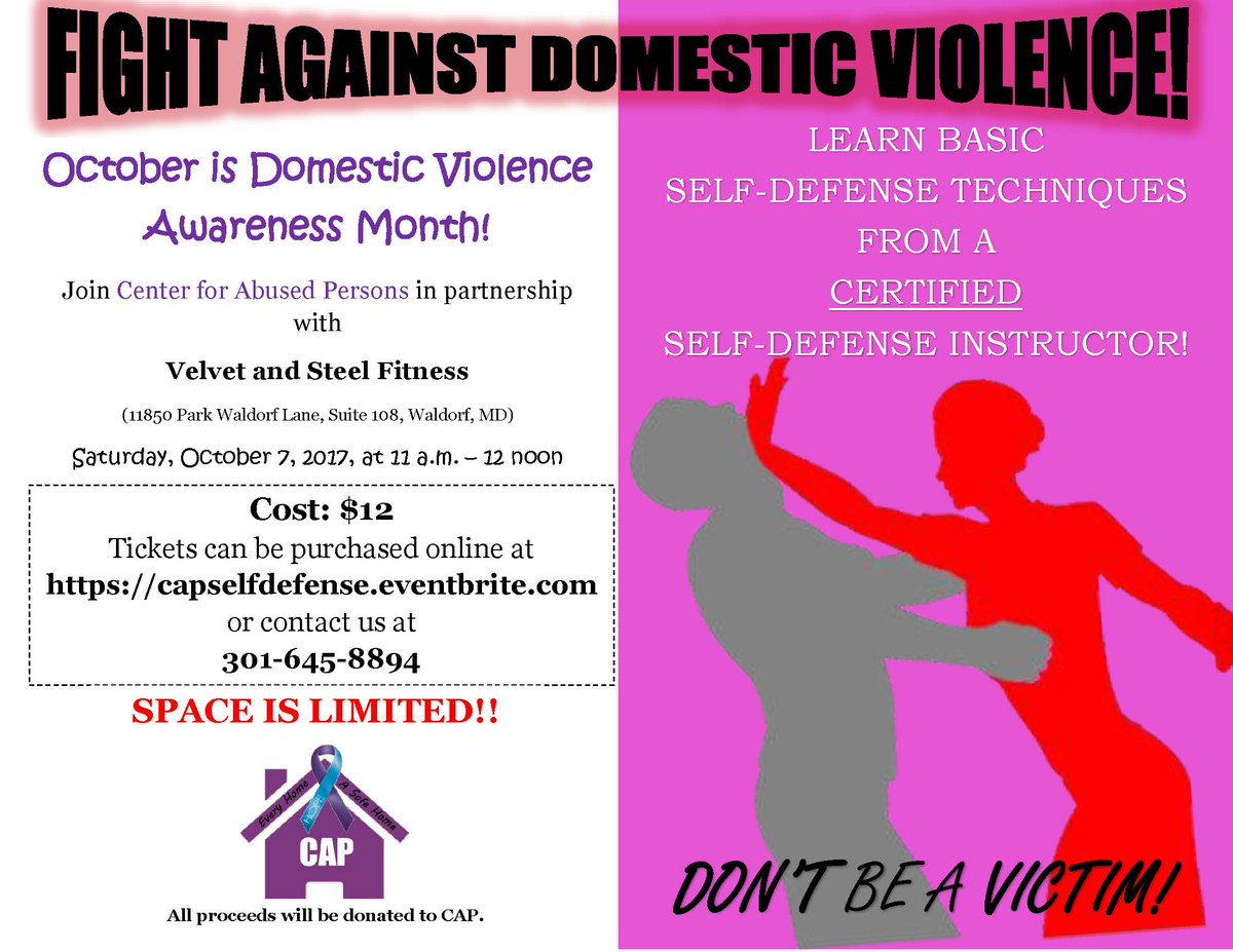 Here is an opportunity to learn basic self defense techniques from a certified self defense instructor.