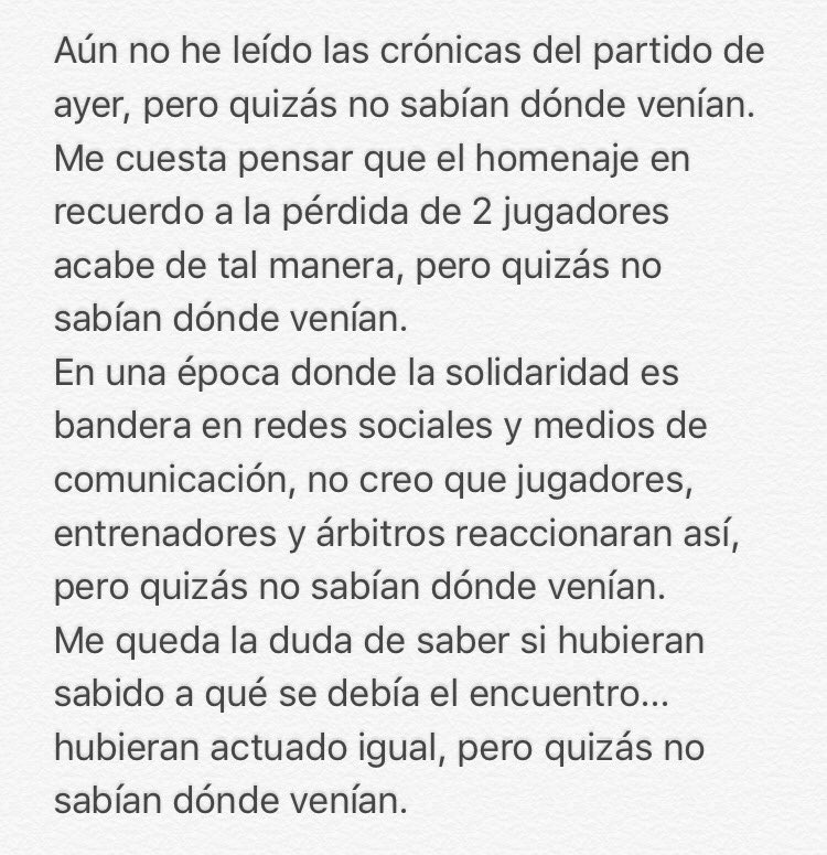 marmesanjavier's tweet photo. Sobre el Memorial de ayer https://t.co/rAbEyUeNB7