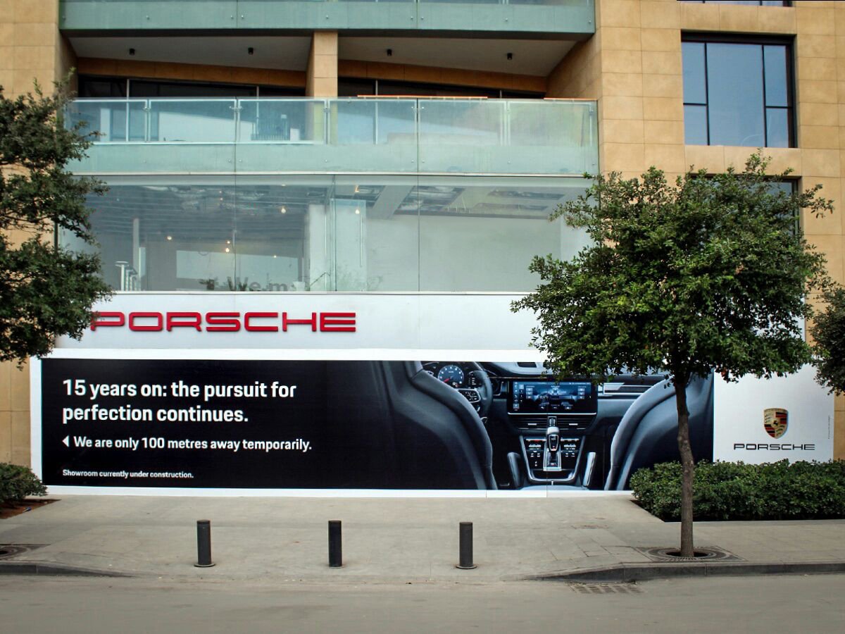 Our Porsche Centre in Beirut Downtown is currently under renovation.
We have temporarily relocated 100 m away to Karagulla Building Bloc 24.