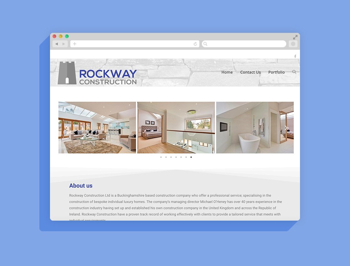 We're proud to announce the launch of our new website! Go take a look! #Construction #Berkshire #Buckinghamshire rockwayconstruction.com