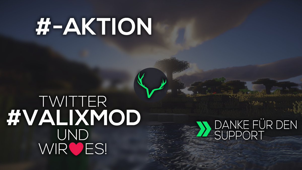 ValixMod's tweet image. •|📎#ValixMod📎|•

Nimm jetzt Teil an der #-Aktion
» twitter #ValixMod und wir LIKEN dein Tweet!

🗞️Dein ValixMod | Team
