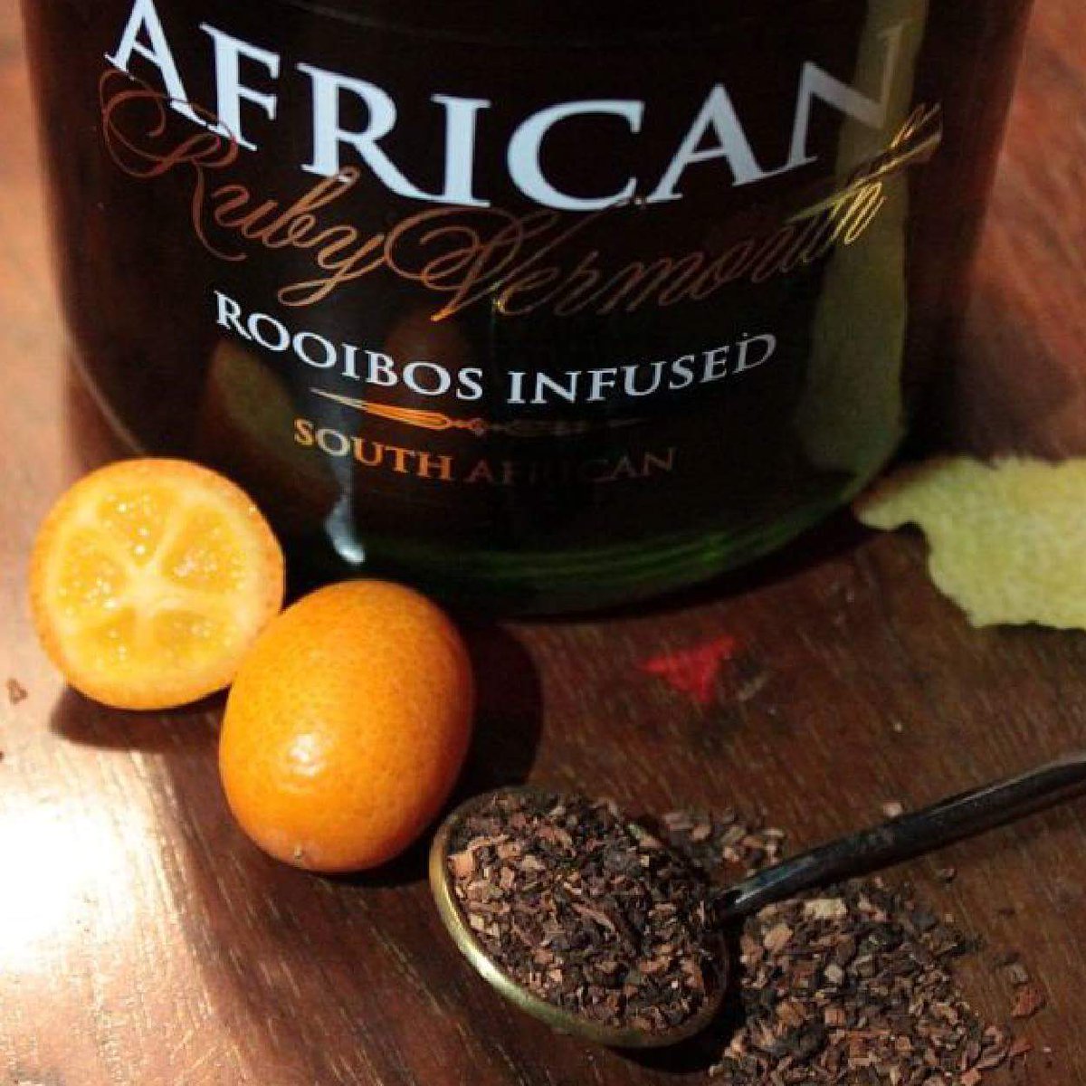 RooibosRoute's tweet photo. Treat yourself with rooibos infused African Ruby Vermouth at @klawerwyn in Klawer.
#RooibosRoute #Citrusdal #TheSevenClans #StopForTea https://t.co/FIDLfWMXxf