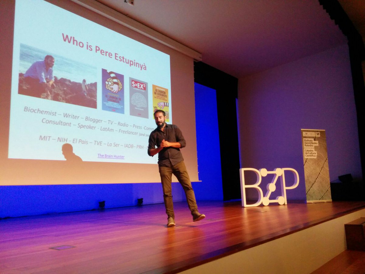 El divulgador, presentador y director cientifico de <a href="/cazadorcerebros/">El cazador de cerebros</a>, <a href="/Perestupinya/">Pere Estupinyà</a> cuenta cómo consiguió trabajar en este campo #SciPlus17