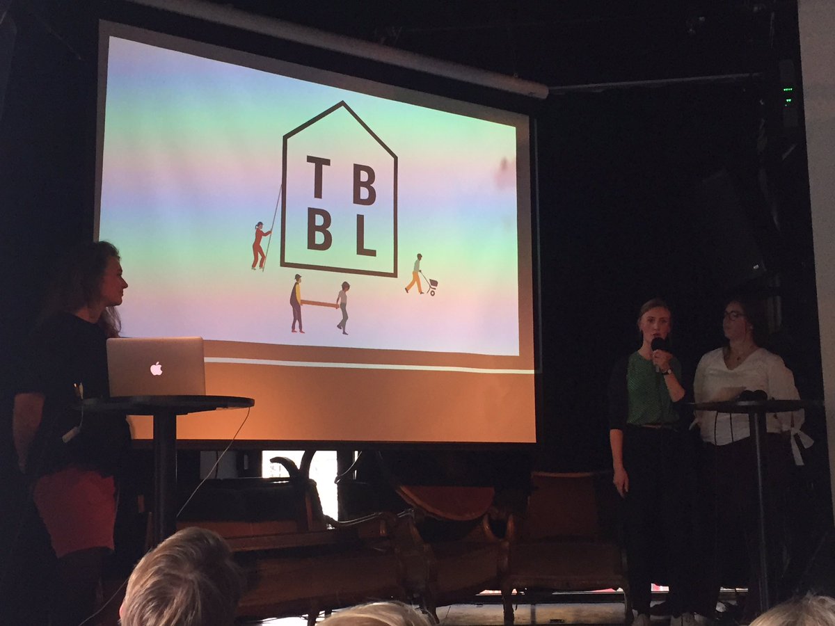 Vi er på #masterpitch og heier på #TøyenBoligbyggelag #OUA2017