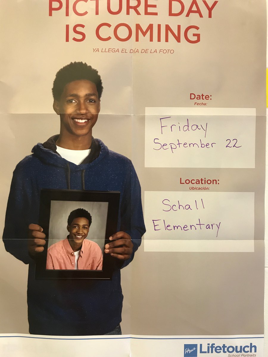 SchallElem's tweet photo. Picture day is coming.  It's this Friday, September 22. https://t.co/dcrex19GYk
