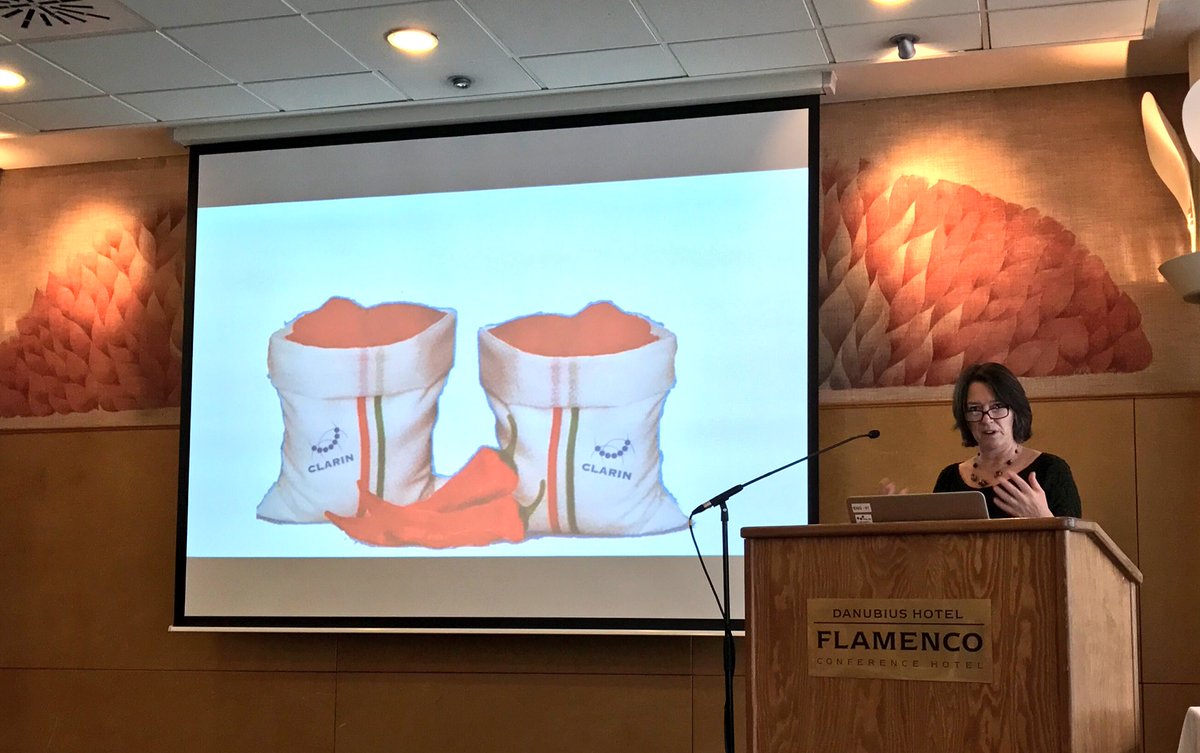 CLARINERIC's tweet photo. Final remarks by Franciska de Jong & message to take home on mixing (research) flavours in the CLARIN community 🌶 #CLARIN2017 https://t.co/tHGpaFcUOm