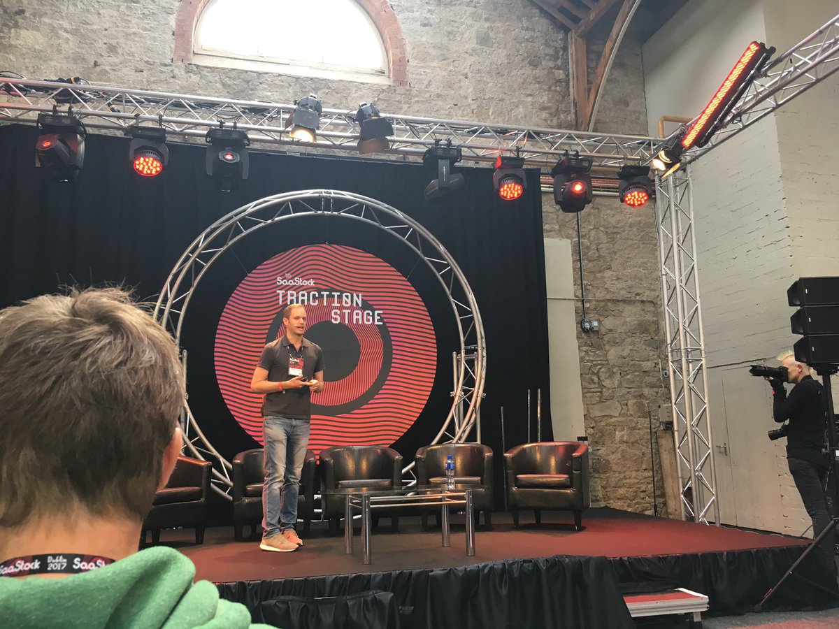 Don't outsource sales was a good takeaway from <a href="/alexpeiniger/">Alexander Peiniger</a> <a href="/quintly/">Arda</a> talk at #SaaStock17 <a href="/Irish_TechNews/">Irish Tech News</a>