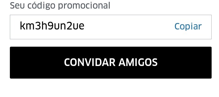 SamaraBTimBeta's tweet image. CÓDIGO DE DESCONTO UBER.
